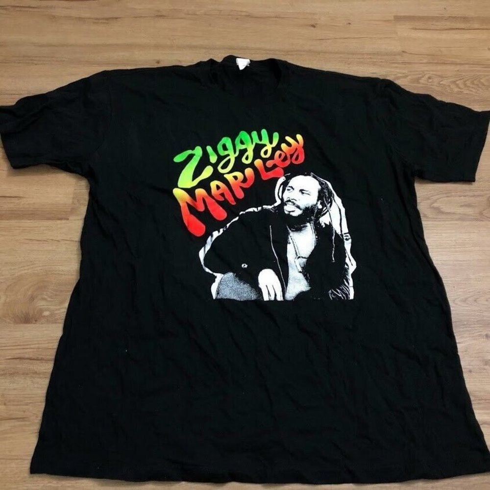 Ziggy Marley and the Melody Makers Bob Marley Tribute Shirt sz 2XL Concert